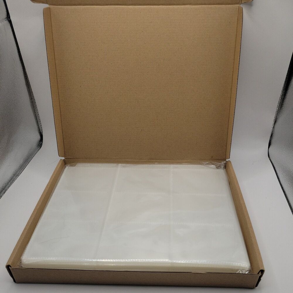 70 Sheets 9 POCKET PAGES - BASEBALL / MAGIC / POKEMON CARDS